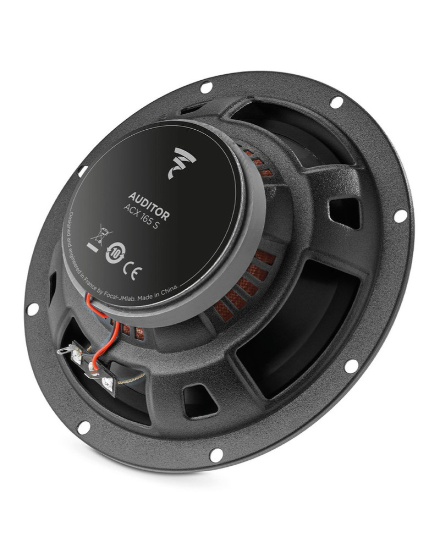 Focal ACX 165S Auditor Shallow 6.5 Inch 55W 2 Way 4Ohm Coaxial Speakers